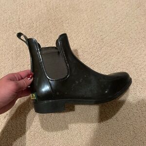 Lauren by Ralph Lauren Women's Tally Short Rubber Rain Boot Ankle - Size 7